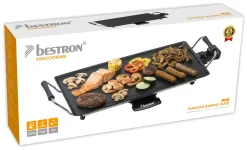 Bestron Elektrischer Tischgrill, Plancha-/Teppanyaki-Grillplatte Mit Antihaftbeschichtung, Grillspaß Für Bis Zu 4 Personen, 2.000 Watt, Farbe; Schwarz 3 Bestron Elektrischer Tischgrill, Plancha-/Teppanyaki-Grillplatte Mit Antihaftbeschichtung, Grillspaß Für Bis Zu 4 Personen, 2.000 Watt, Farbe; Schwarz -Garten- & Gewächshäuser Geschäft 000dd7f21dab9c691376eaf78d2c0e38