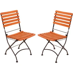 Garden Pleasure Klappstuhl WIEN, 2er Set