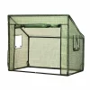 Siena Garden 405-431 Gewächshaus Aus PE Gitterfolie Für Hochbeet, 100 X 60 X 86/52 Cm, Grün (1 Stück)