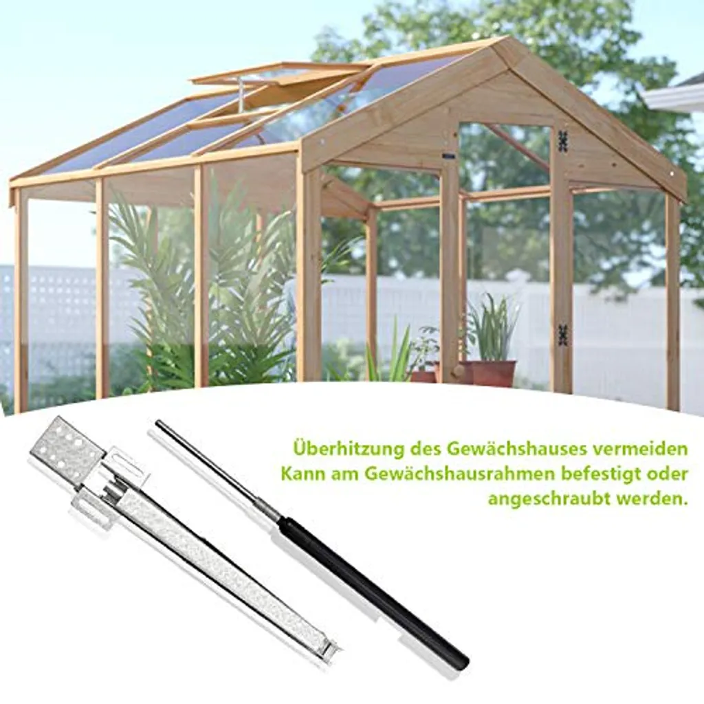 Wolketon Automatischer Fensteroeffner Einzelner Fruehling Fuer Gartenhaus Treibhaus Und Dachluefter, Fensterheber Verzinkte Stahl Fensterantrieb Bis 7 Kg¡ 4 Wolketon Automatischer Fensteroeffner Einzelner Fruehling Fuer Gartenhaus Treibhaus Und Dachluefter, Fensterheber Verzinkte Stahl Fensterantrieb Bis 7 Kg¡ – Bild 4