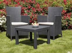 Keter Allibert Balkon- Und Gartenmöbel-Set Rosario Inkl. Sitzauflagen, Farbe Graphit 21 Keter Allibert Balkon- Und Gartenmöbel-Set Rosario Inkl. Sitzauflagen, Farbe Graphit -Garten- & Gewächshäuser Geschäft 00b9274d9a3db37769e0598de203c04f