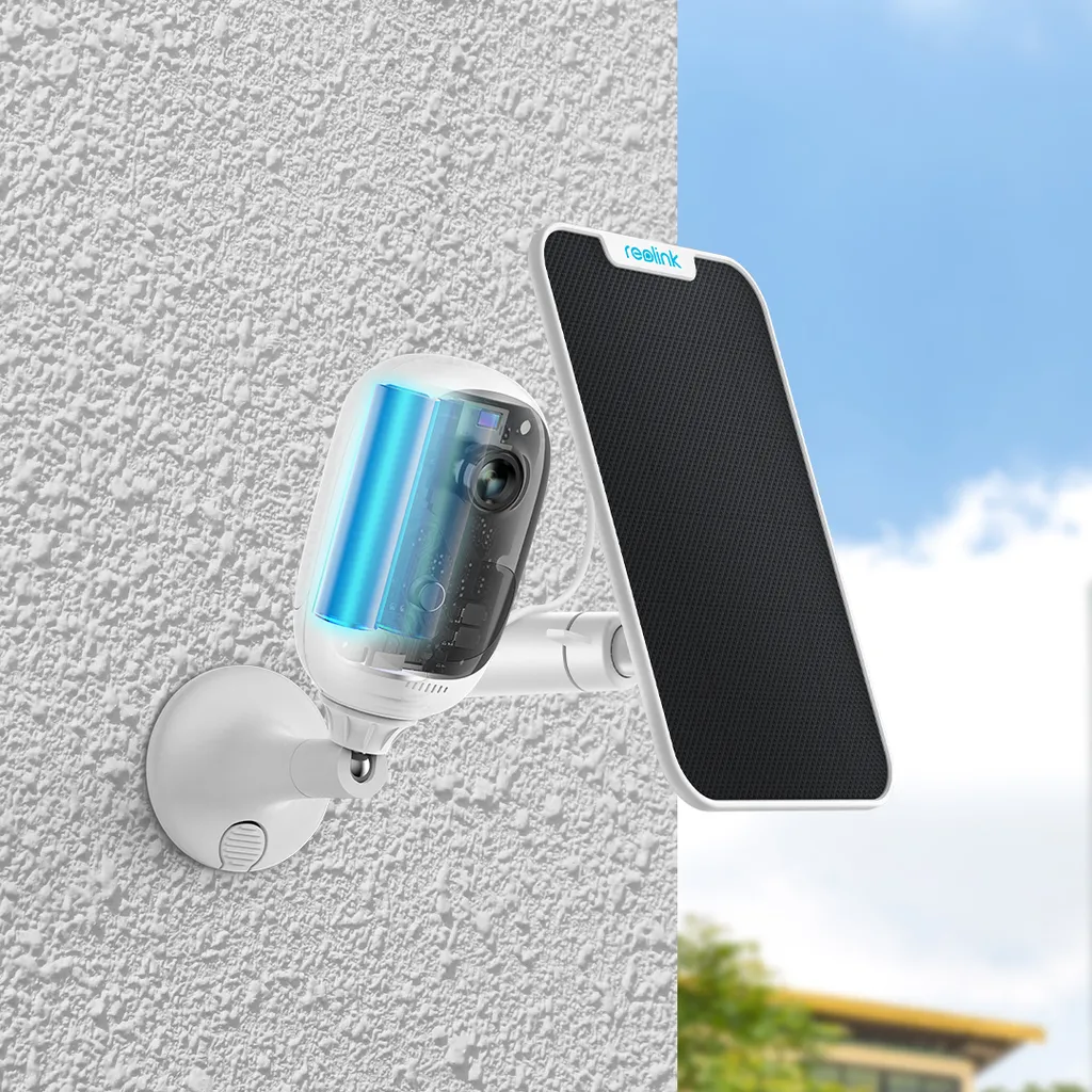 Reolink 1080p Kabellose WLAN IP Akku Überwachungskamera, Outdoor Mit PIR Bewegungsmelder, 2-Wege-Audio, 10m Sternenlicht-Nachtsicht, 2,4GHz WiFi, SD-Kartenslot, Argus 2 Mit Solarpanel 2 Reolink 1080p Kabellose WLAN IP Akku Überwachungskamera, Outdoor Mit PIR Bewegungsmelder, 2-Wege-Audio, 10m Sternenlicht-Nachtsicht, 2,4GHz WiFi, SD-Kartenslot, Argus 2 Mit Solarpanel – Bild 2