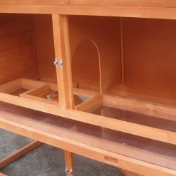 Mucola Runddach Kaninchenstall Aufzucht Freigehege Freilauf Käfig Nagerkäfig Holz Braun Laufstall Laufgitter Kleintier Hasenkäfig Draußen Gehege Haus Hamster Küken Tür -Garten- & Gewächshäuser Geschäft 01ccf5a982bdbe12bc9ccf52fb410ac0