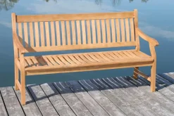 Garden Pleasure Garten Bank 3 Sitzer Eukalyptus Holz Parkbank Sitzbank Braun -Garten- & Gewächshäuser Geschäft 01d12e50ec1ed4e3de08cc7c99e60d3b