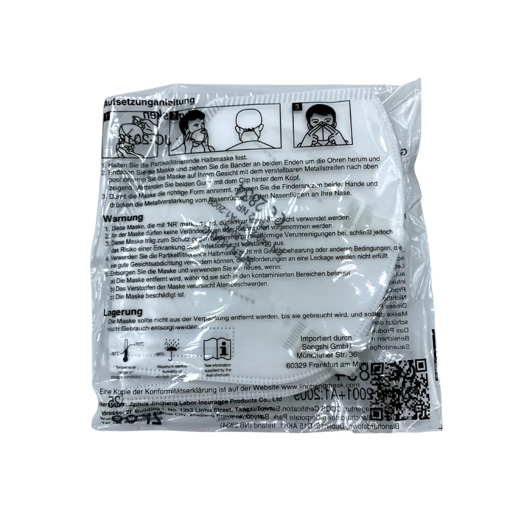 WeeConnect 50x Atemschutzmasken FFP2 NR EN149:2001 Mundschutz Maske Firelia Schutzmaske Gesichtsmaske OP Masken Staubmaske Atemschutz Mundmaske Eexi 3 WeeConnect 50x Atemschutzmasken FFP2 NR EN149:2001 Mundschutz Maske Firelia Schutzmaske Gesichtsmaske OP Masken Staubmaske Atemschutz Mundmaske Eexi – Bild 3