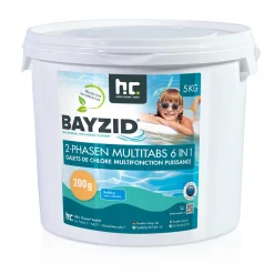 Hoefer Chemie 1 X 5 Kg BAYZID® 2-Phasen-Multitabs 200g 6in1