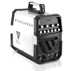 STAHLWERK AC/DC WIG 200 Puls ST Schweißgerät Mit 200 A WIG MMA Viele Schweißparameter Einstellbar
