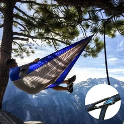 Jormftte Hängematte Befestigung, Schaukel Befestigung Baum Aufhängeset, 2,8Meter X 2,5cm Max 500kg, 14 Schlaufen, 2 Karabiner, Für Camping Wandern Outdoor Reise -Garten- & Gewächshäuser Geschäft 02413c28a70cae191b2f1216ba613215