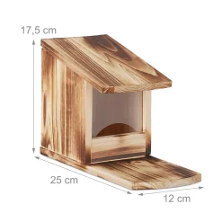 Relaxdays Eichhörnchen Futterhaus Zum Stellen -Garten- & Gewächshäuser Geschäft 0246477ff9d5a02e42c4bca762245b58