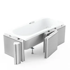 BADLAND Badewanne Rechteck Intrica SLIM 170x75 Rand 15mm Mit Ablaufgarnitur, Füßen Und Styroporverkleidung Mit Ablage 4cm GRATIS 11 BADLAND Badewanne Rechteck Intrica SLIM 170x75 Rand 15mm Mit Ablaufgarnitur, Füßen Und Styroporverkleidung Mit Ablage 4cm GRATIS -Garten- & Gewächshäuser Geschäft 024a0fb16017cf07d5af0338138617b7