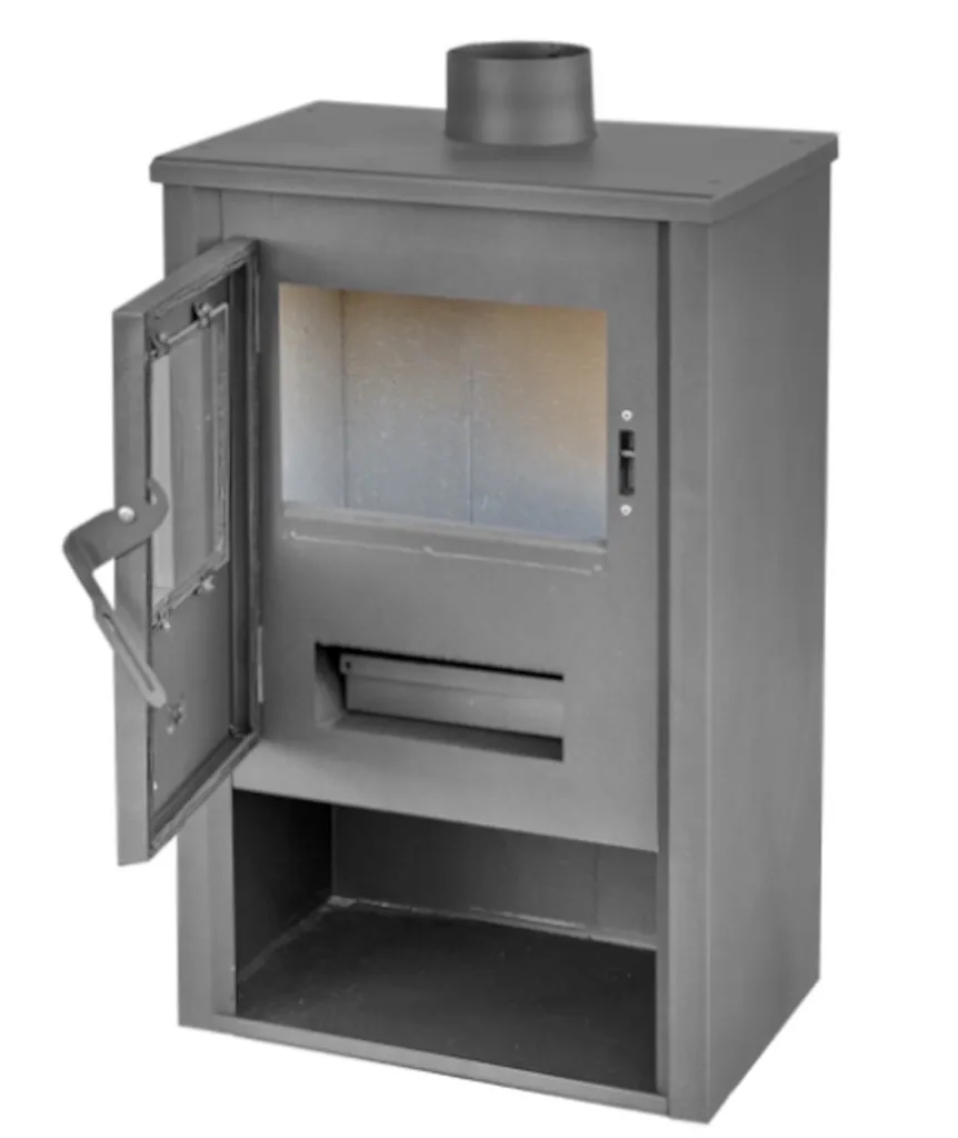 Blist Kaminofen Grau Holzofen 9,7 KW Kamin B1 Ofen Dauerbrandofen Werkstattofen Schwedenofen Hüttenofen Heizofen 3 Blist Kaminofen Grau Holzofen 9,7 KW Kamin B1 Ofen Dauerbrandofen Werkstattofen Schwedenofen Hüttenofen Heizofen – Bild 3