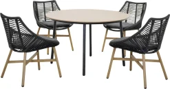 Primaster Dining Set Helsinki 5-teilig Inkl. Auflagen