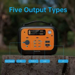 OUKITEL P501E 500W (1000W Peak) Stromerzeuger Power Station 505WH Tragbare Stromgenerator Solargenerator Mobiler Stromspeicher Power Station Für Notstrom Camping Emergecy Zu Hause -Garten- & Gewächshäuser Geschäft 02a82b926e4abf16c8857397e49c89b0