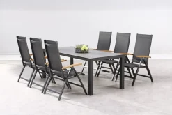 Best Freizeitmöbel Best Alu-Klappsessel Cavalese H 110 X B 62 X T 67 Cm, Sitztiefe 48 Cm, Mehrfach Verstellbar, Armlehne Aus Teakholz, Farbe Weiß -Garten- & Gewächshäuser Geschäft 0352a734eaa0b257189cf4d79502aee0