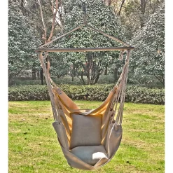 Garden Pleasure Hängesessel TOBAGO Beige Hängesitz -Garten- & Gewächshäuser Geschäft 035363a4063600352b8ceb1665171616