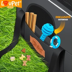 LOVPET® Hundebox Hundetasche Transportbox 2in1 Hunde & Katzentasche Hundetransportbox Inkl. Pet-Kissen + 3x Beutelrollen + Napf 44x31x36xm Transporttasche Für Haustiere, Haustiertransportbox, Farbe:Anthrazit 18 LOVPET® Hundebox Hundetasche Transportbox 2in1 Hunde & Katzentasche Hundetransportbox Inkl. Pet-Kissen + 3x Beutelrollen + Napf 44x31x36xm Transporttasche Für Haustiere, Haustiertransportbox, Farbe:Anthrazit -Garten- & Gewächshäuser Geschäft 03546f8a597a7233fb2fe228b366942e