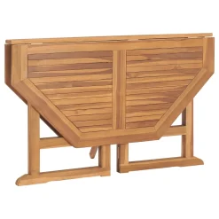 VidaXL Garten-Esstisch Klappbar 110x110x75 Cm Massivholz Teak -Garten- & Gewächshäuser Geschäft 03719bc1775718776a85f1d16659b745