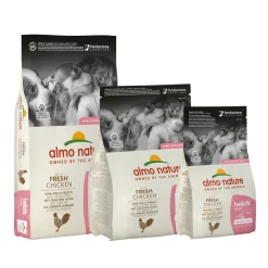 Almo Nature Hond Holistic Droogvoer Kleine Hunderassen - Puppy - Huhn XS/S - 12kg
