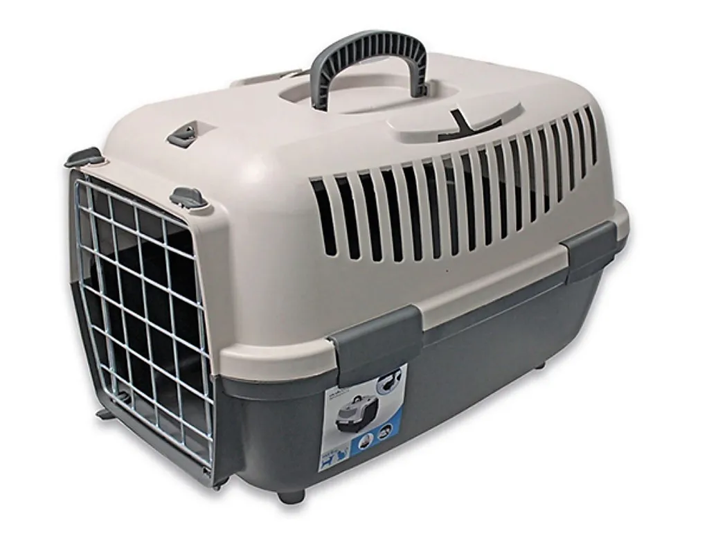 CENTI Kunststoff Transportbox Für Tiere Metalltür 32 X 48 X 32 Cm 1 CENTI Kunststoff Transportbox Für Tiere Metalltür 32 X 48 X 32 Cm