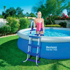Bestway Power Steel™ Frame Pool-Set, Eckig, Mit Filterpumpe & Sicherheitsleiter 404 X 201 X 100 Cm 32 Bestway Power Steel™ Frame Pool-Set, Eckig, Mit Filterpumpe & Sicherheitsleiter 404 X 201 X 100 Cm -Garten- & Gewächshäuser Geschäft 03b9872d995fb8a516b80aefb4a6558e