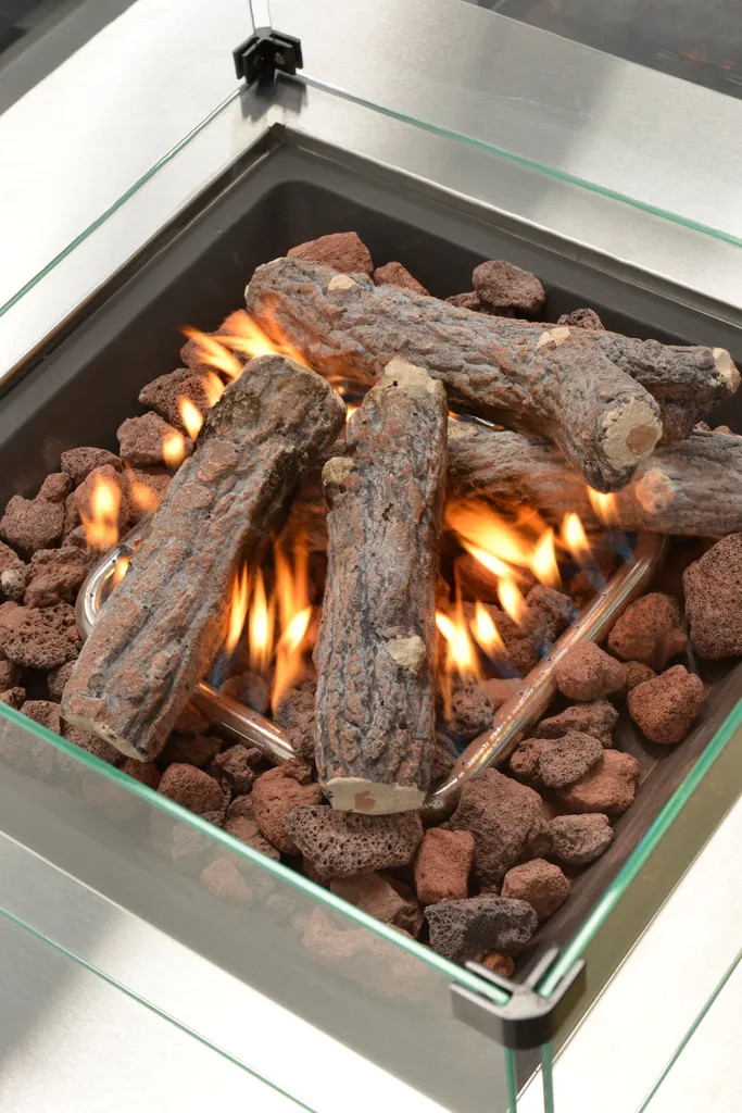 Garden Impressions Cozy Living Feuerstelle Faro 80x80cm Matt Weiß 2 Garden Impressions Cozy Living Feuerstelle Faro 80x80cm Matt Weiß – Bild 2