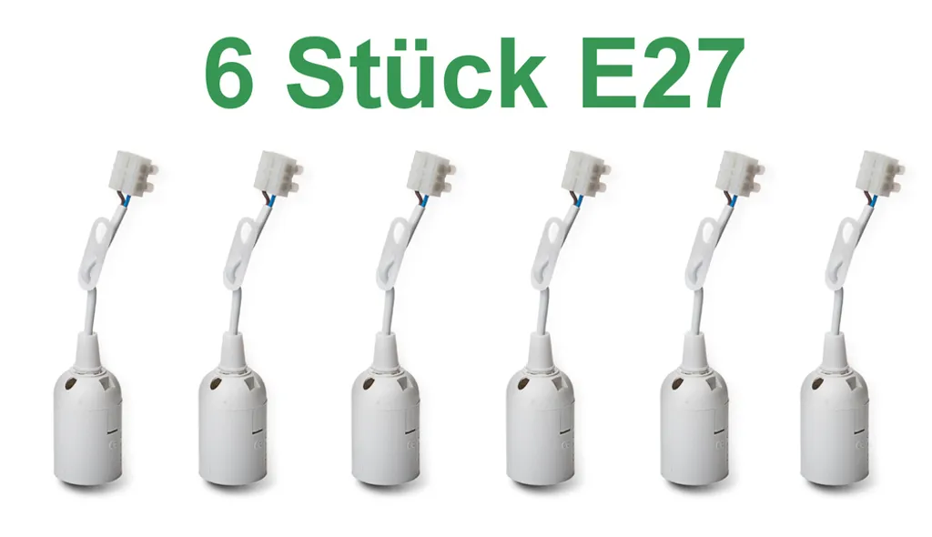 Edi-tronic Baustellenfassung Weiß E27 230V Max. 60W Baufassung Lampenfassung Fassung 2 Edi-tronic Baustellenfassung Weiß E27 230V Max. 60W Baufassung Lampenfassung Fassung – Bild 2