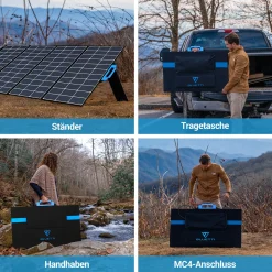 BLUETTI Solarspeicher AC300 & B300 Zusatzbatterie, Mit PV350 Solarmodulen, 3072Wh Stromerzeuger Mit 6 3000W AC Ausgängen(6000W Peak), LiFePO4 Batterie-Backup Für Den Heimgebrauch, Stromausfall -Garten- & Gewächshäuser Geschäft 040f5726a5a7b3bfff59d0cf0d613642