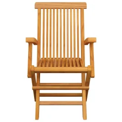 VidaXL Klappbare Gartenstühle 4 Stk. Massivholz Teak -Garten- & Gewächshäuser Geschäft 042892bca73bc4e65da8ba1279e503fa