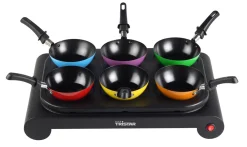 Tristar Haushaltsgeräte Tristar BP 2827 Tisch-Kochplatte Wok-Set Mit 6 Pfannen Und Backform Für Pfannkuchen -Garten- & Gewächshäuser Geschäft 043d22f39a0c0677446d1fbff7b6df5e