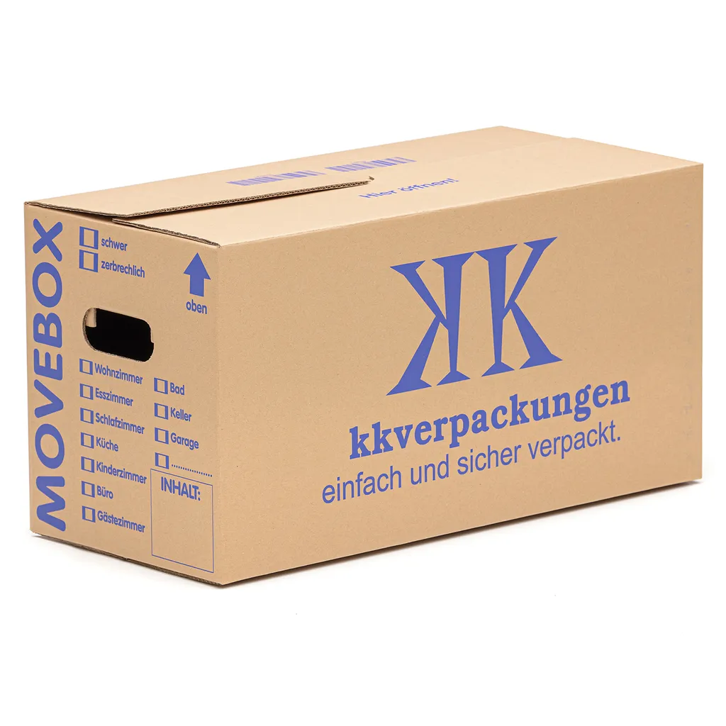 KK Verpackungen © 30 Umzugskartons 2-Wellig 40 Kg Movebox 2 KK Verpackungen © 30 Umzugskartons 2-Wellig 40 Kg Movebox – Bild 2