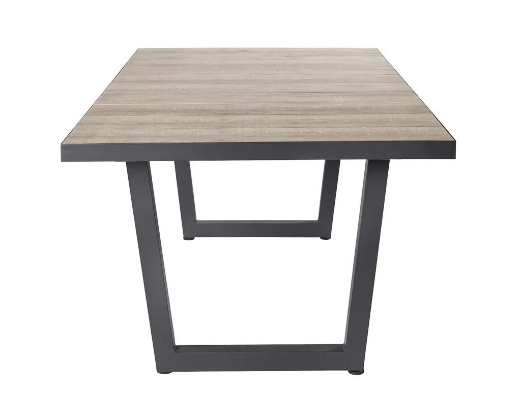 LC Garden »Bailado« Keramiktisch In Braun 200x100x75cm Gartentisch Mit Keramik Tischplatte Und V-Fuß 4 LC Garden »Bailado« Keramiktisch In Braun 200x100x75cm Gartentisch Mit Keramik Tischplatte Und V-Fuß – Bild 4