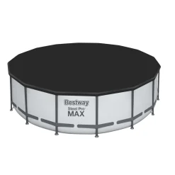 Bestway® Steel Pro MAX™ Frame Pool Komplett-Set Mit Filterpumpe Ø 488 X 122 Cm , Lichtgrau, Rund -Garten- & Gewächshäuser Geschäft 04a944c94f1b2c1e122b495642fd81d6