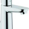Grohe Einhand-Waschtischbatterie BAULOOP DN 15, S-Size Zugstangen-Ablaufgarnitur 1 1/4" Chrom