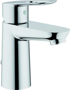 Grohe Einhand-Waschtischbatterie BAULOOP DN 15, S-Size Zugstangen-Ablaufgarnitur 1 1/4" Chrom