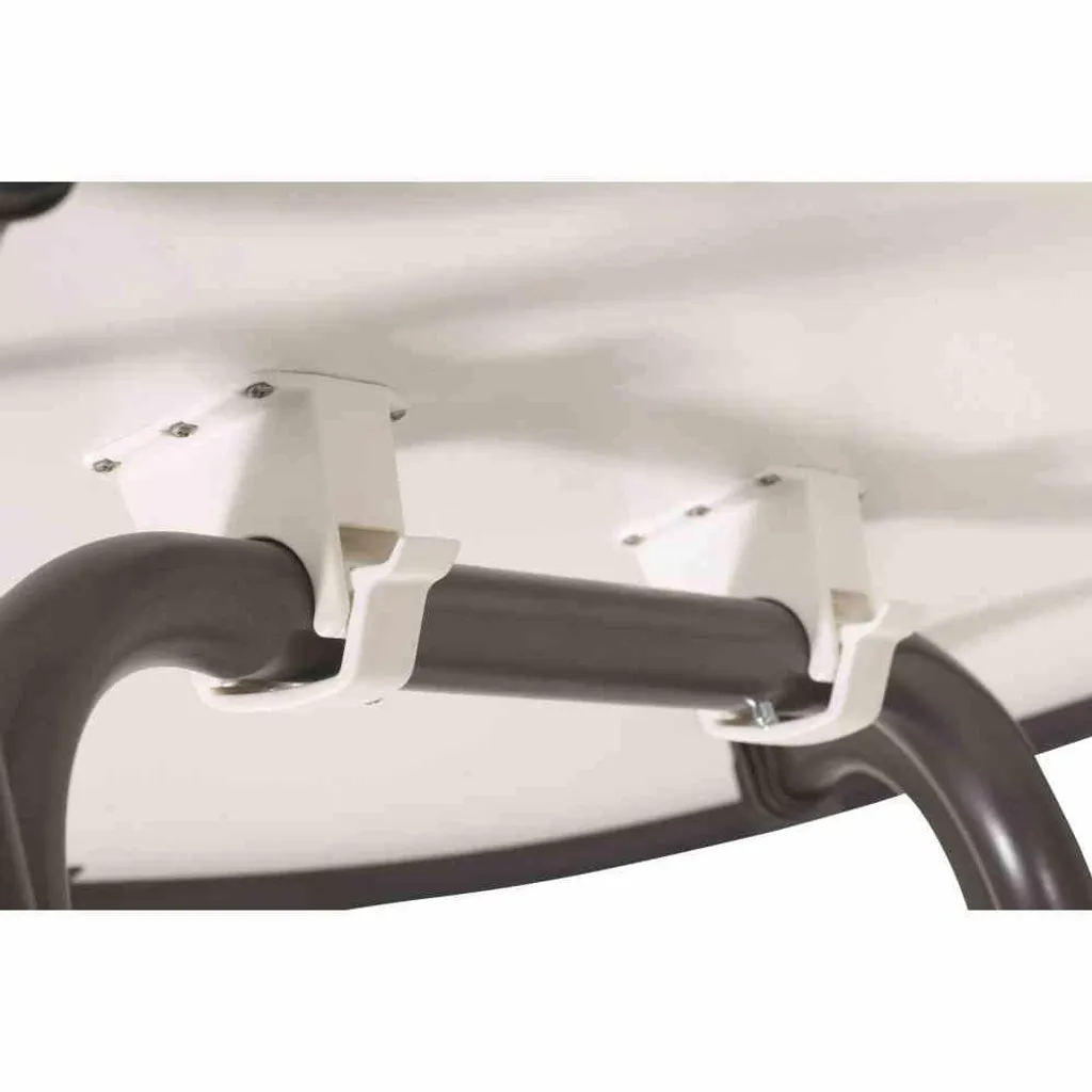 SIEGER Gartentisch / Klapptisch 140x90cm Stahl Grau / Mecalit Anthrazi 13 SIEGER Gartentisch / Klapptisch 140x90cm Stahl Grau / Mecalit Anthrazi – Bild 13