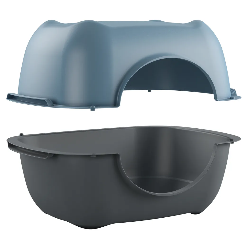 ROTHO Katzentoilette BELLA, Farbe:Horizon Blue 1 ROTHO Katzentoilette BELLA, Farbe:Horizon Blue