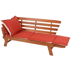 Garden Pleasure Gartenbank + Kissen Couch Sofa Holz Garten Bank Sitzbank Möbel -Garten- & Gewächshäuser Geschäft 057e42fc3688501a59c06e2f3f485067
