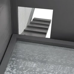 Juskys Hasenstall 210x43x86 Cm Mit Dach, Leiter & Fach - Kaninchenstall Groß, Doppelstöckig & Modern - Stall Kaninchen Im Garten - Hasenkäfig Grau -Garten- & Gewächshäuser Geschäft 05a1a179919ae5b69bf3c2551cc6fd73