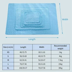 YisibaihTao 70 X 55 Cm Haustier Kühlmatte, Hund Katze Sommerbet, Waschbares Rutschfeste Eisunterlage Für Haustier Sofa, Auto, Braun -Garten- & Gewächshäuser Geschäft 05afd6b2ca6ecb187f8a4ef0d303b84b