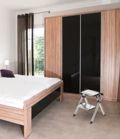 Hailo MK80 ComfortLine, Komfort-Klapptritt Aus Aluminium -Garten- & Gewächshäuser Geschäft 060164f25b8f581600382c5860c315b8