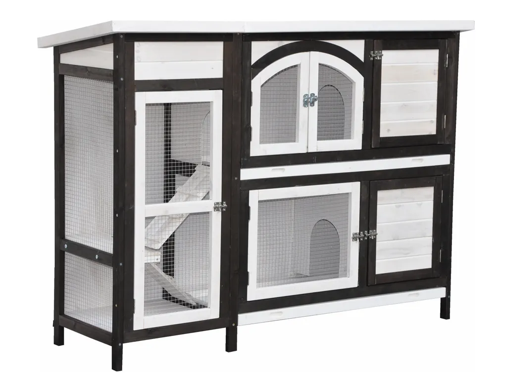 Nanook Kleintierstall Jumbo Braun 145 X 48 X 109 Cm 4 Nanook Kleintierstall Jumbo Braun 145 X 48 X 109 Cm – Bild 4