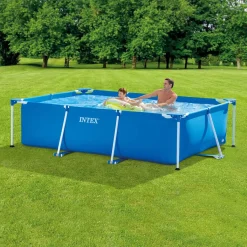 Intex Family Rahmenpool 28271NP Blau 260 X 160 X 65 Cm -Garten- & Gewächshäuser Geschäft 060a97cb617480d9577015e82f5ca22f 1