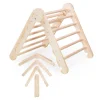MAMOI® Klettergerüst Indoor, Kletterdreieck Aus Holz, Baby Kinder Klettern, Kletterturm, Kletterbogen, Holzbogen Für Spielplatz Ab 1/2/3 Jahre
