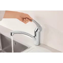 Grohe Einhand-Spültischbatterie EUROSMART DN 15, Flacher Auslauf Chrom -Garten- & Gewächshäuser Geschäft 0647b48c7e6ed3b3dd78987abcdcfa5b