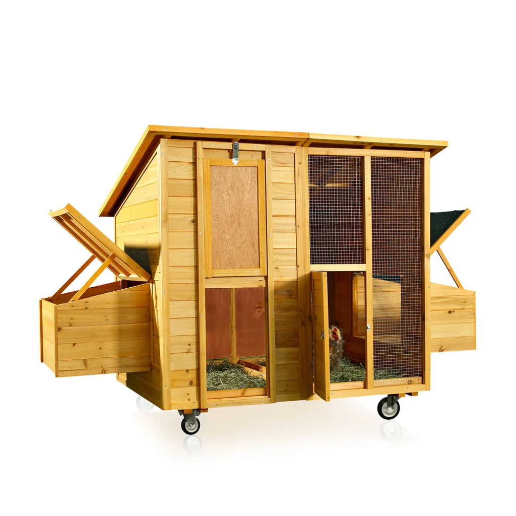 Mucola 214 CM Hühnerstall Hühnerhaus Kaninchenkäfig Hasenstall Hühner Kaninchenstall 6 Mucola 214 CM Hühnerstall Hühnerhaus Kaninchenkäfig Hasenstall Hühner Kaninchenstall – Bild 6