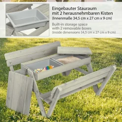 ONVAYA® Kindersitzgarnitur Grau Garten-Kindersitzgruppe »Kindersitzgarnitur Aus Holz, Kindersitzgruppe Mit Rückenlehnen Für Bis Zu 4 Kinder, Praktische Kinderpicknickbank Mit Ausreichend Stauraum« 10 ONVAYA® Kindersitzgarnitur Grau Garten-Kindersitzgruppe »Kindersitzgarnitur Aus Holz, Kindersitzgruppe Mit Rückenlehnen Für Bis Zu 4 Kinder, Praktische Kinderpicknickbank Mit Ausreichend Stauraum« -Garten- & Gewächshäuser Geschäft 065d96e657e3d33d9347be484c286d52