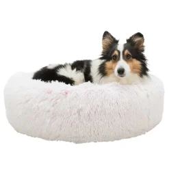 TRIXIE Heimtierbedarf Trixie Bett Harvey - Rund / (Variante) Trixie Bett Harvey Rund Weiß-schwarz / 70 Cm