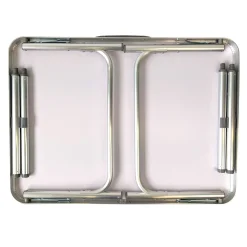 Wohaga 3tlg. Campingmöbel-Set Tisch 75x55cm + 2x Klappstuhl Hellgrau 13 Wohaga 3tlg. Campingmöbel-Set Tisch 75x55cm + 2x Klappstuhl Hellgrau -Garten- & Gewächshäuser Geschäft 0729e521bbfd6916254b47a0b27ab56d 3