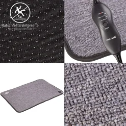ONVAYA® Fuß-Heizmatte | Fußwärmer Elektrisch | Heizteppich Für Den Fußboden | Fußheizung | Teppichheizung | 40 X 60 Cm | 110 Watt | Wasserdicht | 3 Heizstufen 10 ONVAYA® Fuß-Heizmatte | Fußwärmer Elektrisch | Heizteppich Für Den Fußboden | Fußheizung | Teppichheizung | 40 X 60 Cm | 110 Watt | Wasserdicht | 3 Heizstufen -Garten- & Gewächshäuser Geschäft 07362cbbe56161671e9a146eb6d6d874