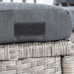 Di Volio Polyrattan Sonneninsel MILANO - Garteninsel Mit Faltbarem Sonnendach & Hocker-Tisch Im Exklusiven Rattan-Design Inkl. Zwei Fleecedecken -Garten- & Gewächshäuser Geschäft 07375a0ab0b2851ba692801199d652b2